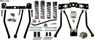 WJ 6.5" ROCK-LINK PRO Long Arm Lift Kit